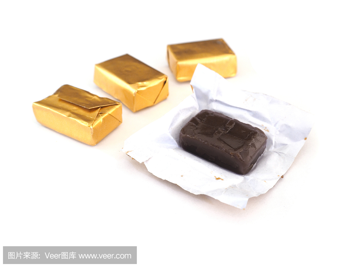 金色银色包装纸雪糕