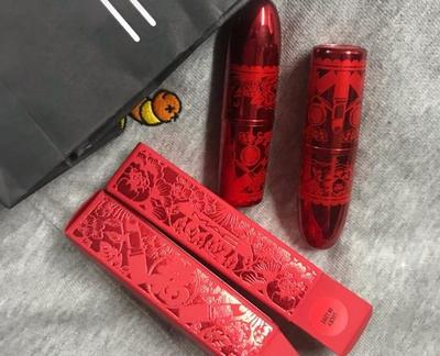 mac口红包装盒展开
